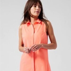 ATHLETA Urbanite Tank Size XXS In Sunset Glow  #986335 H718 NWT